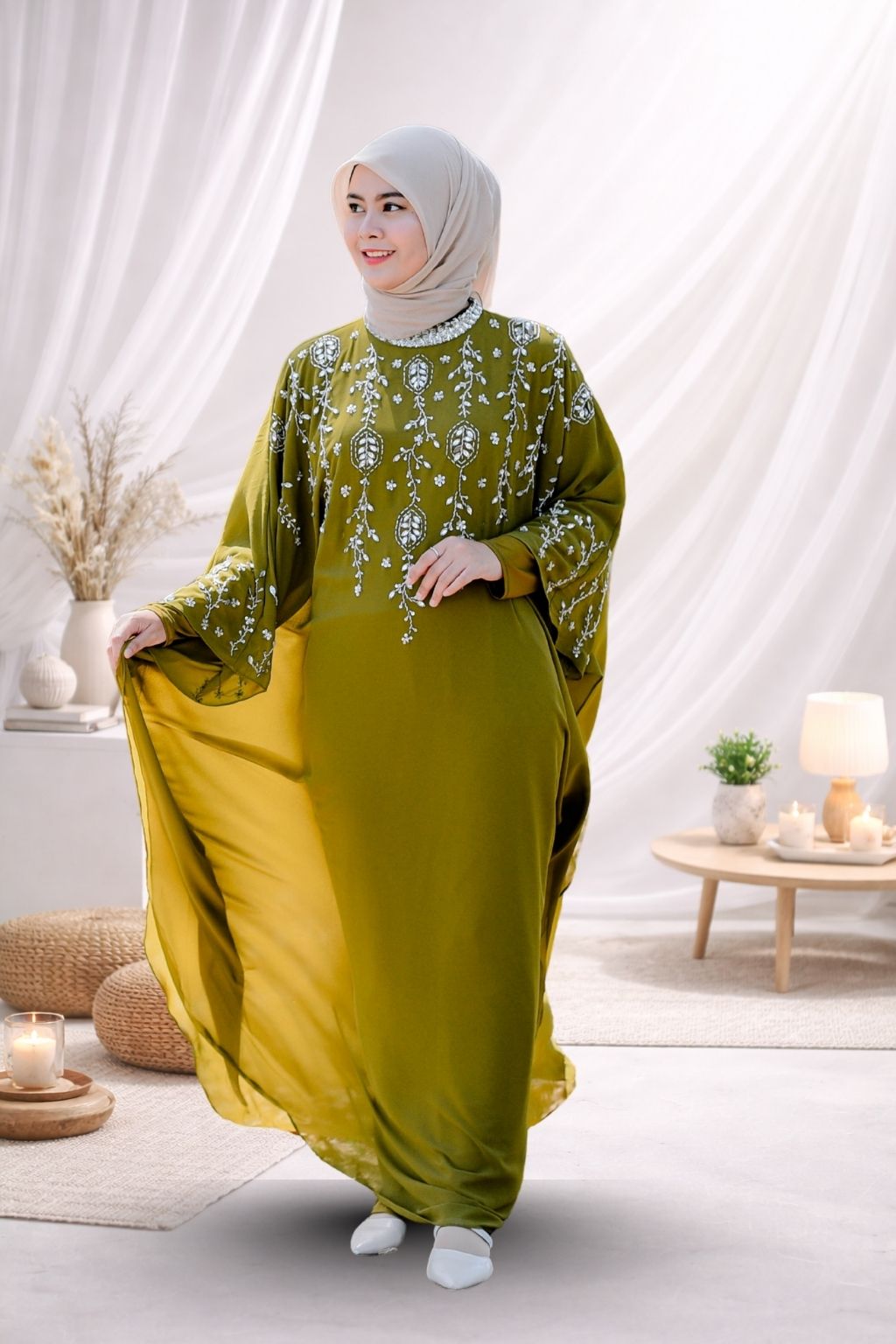 Kaftan Raya - Rania view 4
